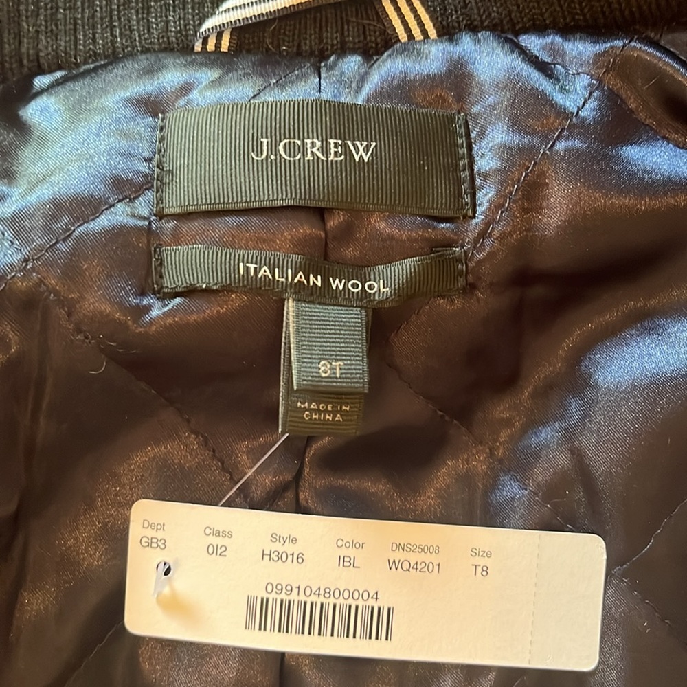 NWT J. Crew Italian Wool Lodge Coat - Picture 11 of 14